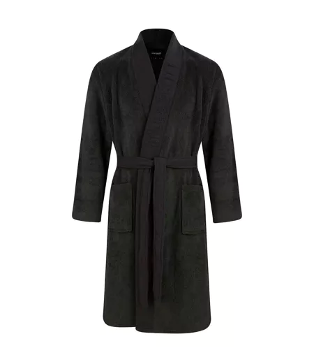 Robe De Chambre Style Texte Homme Gris Lyle & Scott
