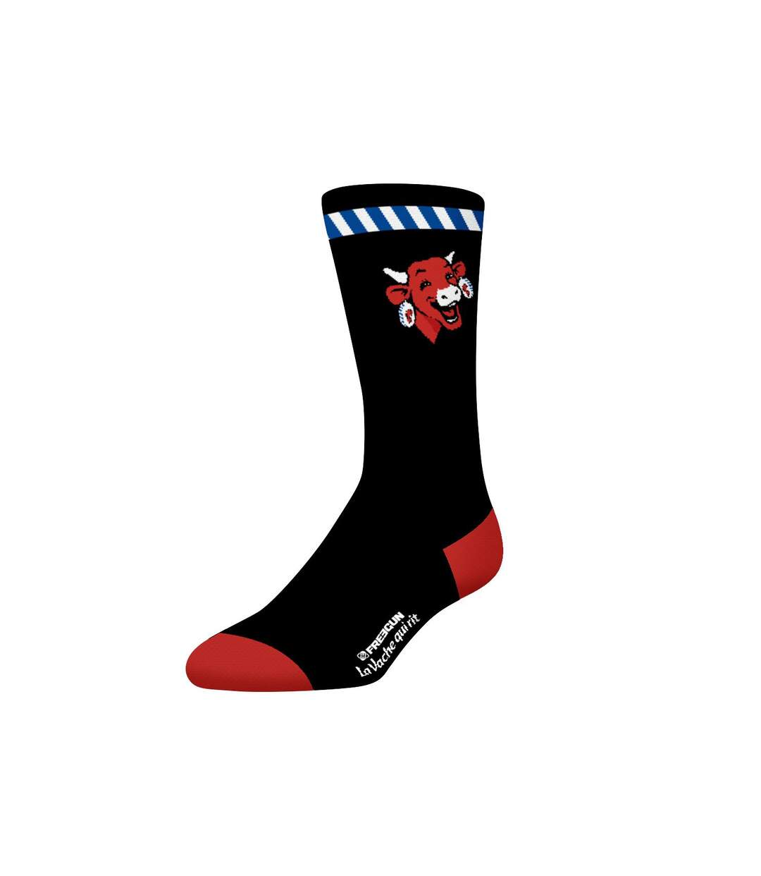 Lot de 4 paires de chaussettes homme La Vache Qui Rit Freegun-3