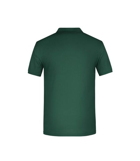 Polo Bio Workwear Homme Vert Foncé James And Nicholson