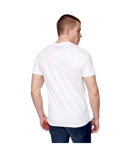 T-shirt scripthen homme blanc Henleys Henleys