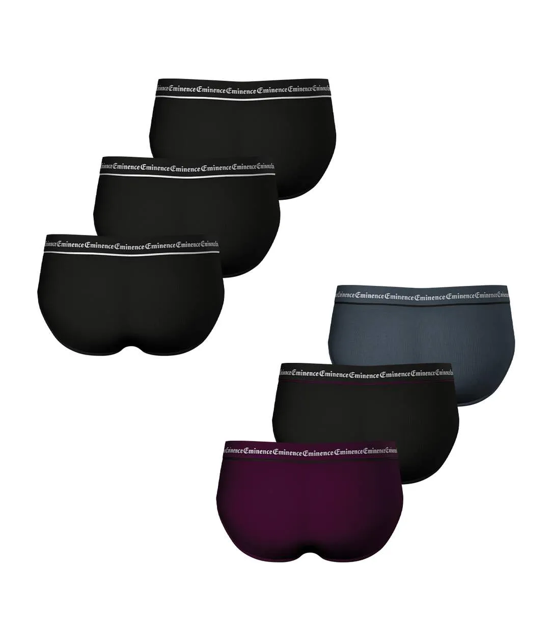 Lot de 6 slips homme Business Eminence-1