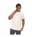 Mens Bardon Cotton T-shirt Neutral Crosshatch-3