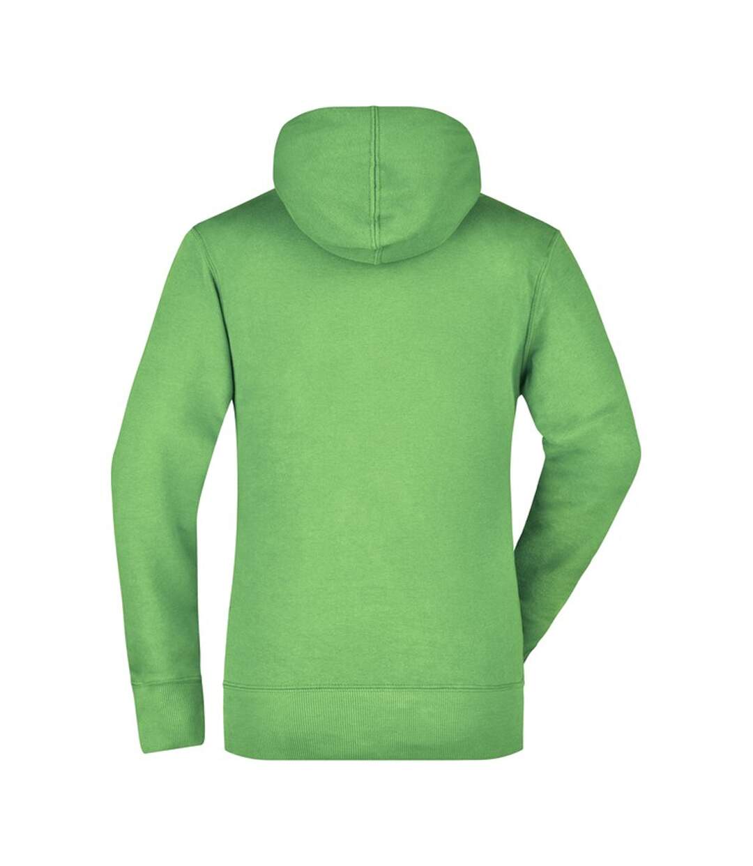 Sweat À Capuche Femme Vert Citron James And Nicholson-2