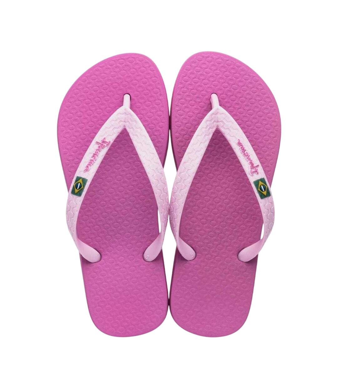 Tongs Motif/style Drapeau Brésilien Femme Lilas Ipanema-2