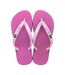 Tongs Motif/style Drapeau Brésilien Femme Lilas Ipanema-2