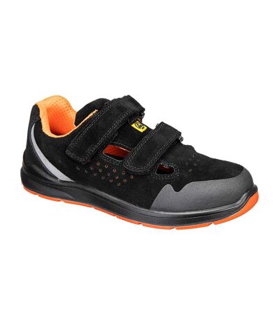 Baskets De Sécurité S1p Esd Sr Fo Adulte Noir Gris Portwest