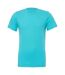 T-shirt unisexe bleu sarcelle Bella + Canvas