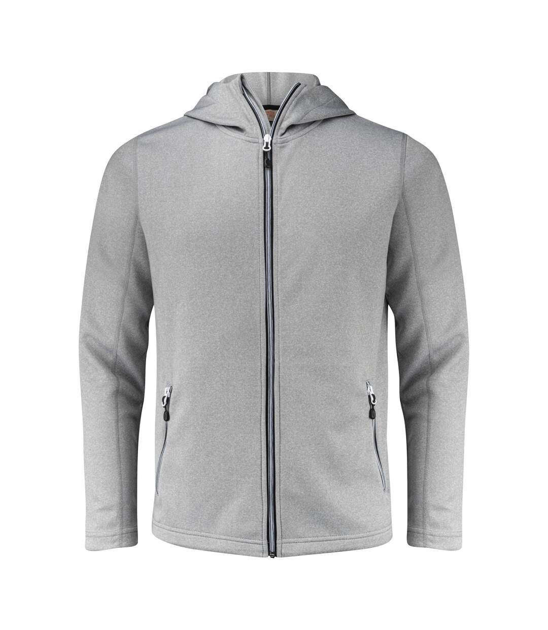 Veste À Capuche Layback Homme Gris Chiné Printer RED-1