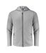 Veste À Capuche Layback Homme Gris Chiné Printer RED-1