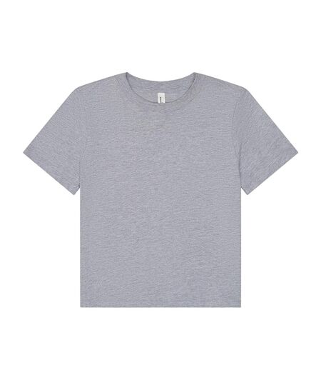 Womens/ladies Heavy Boxy T-shirt Athletic Heather Bella + Canvas