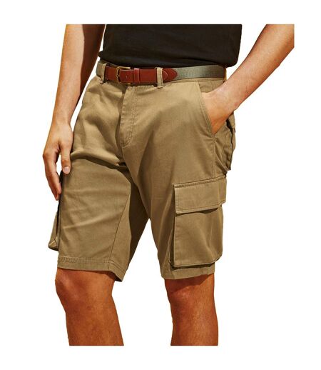 Asquith & Fox Mens Cargo Shorts (Khaki)