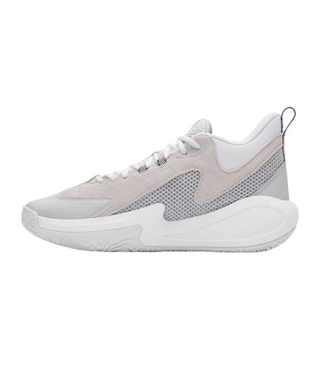 Chaussures De Basket Curry Homme Gris Blanc Under Armour
