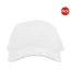 Lot De 2  Casquettes Rapper Adulte Blanc Atlantis-1