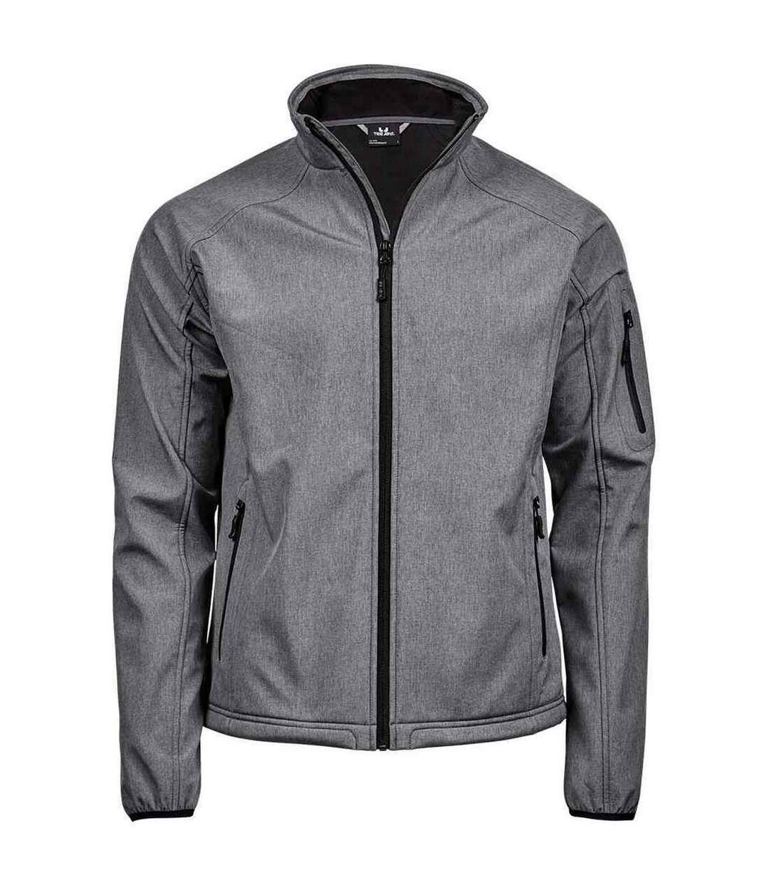 Veste softshell homme gris chiné Tee Jays-1