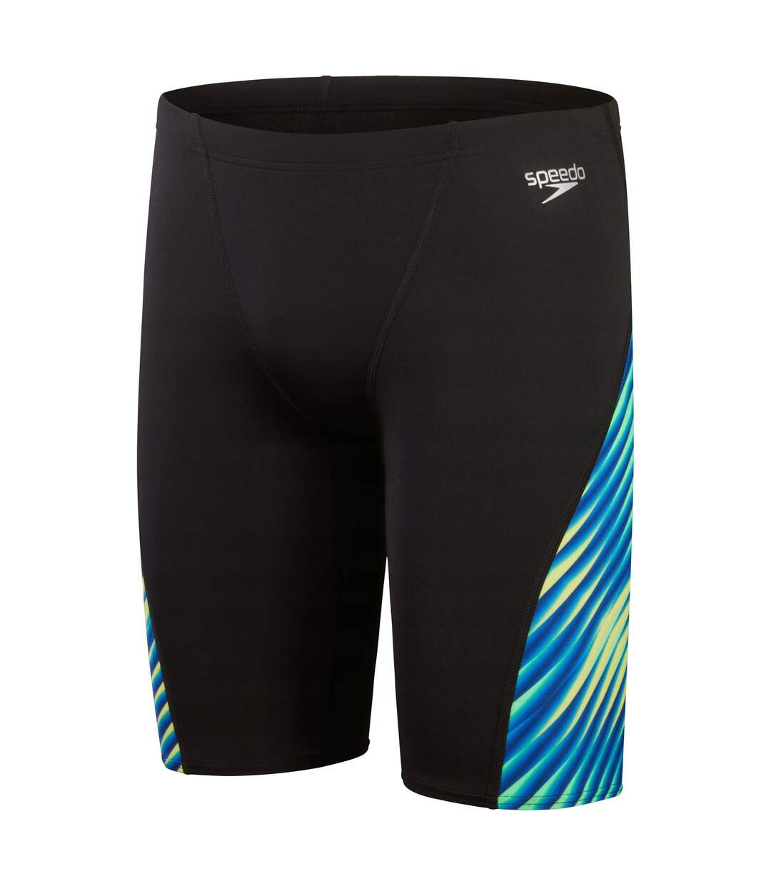 Jammer De Natation Allover Digital Homme Bleu Vert Speedo-1