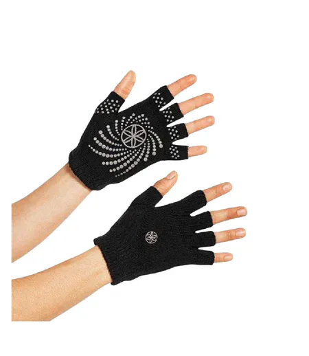 Mitaines Yoga Adulte Noir Gaiam