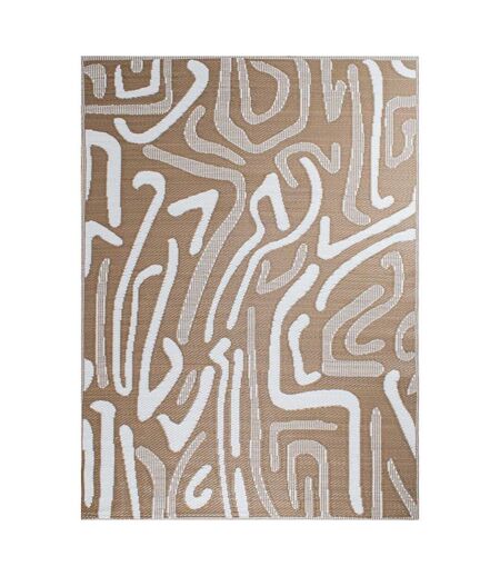 Tapis extérieur en polypropylène Spargi 1741 beige 150 x 220 cm