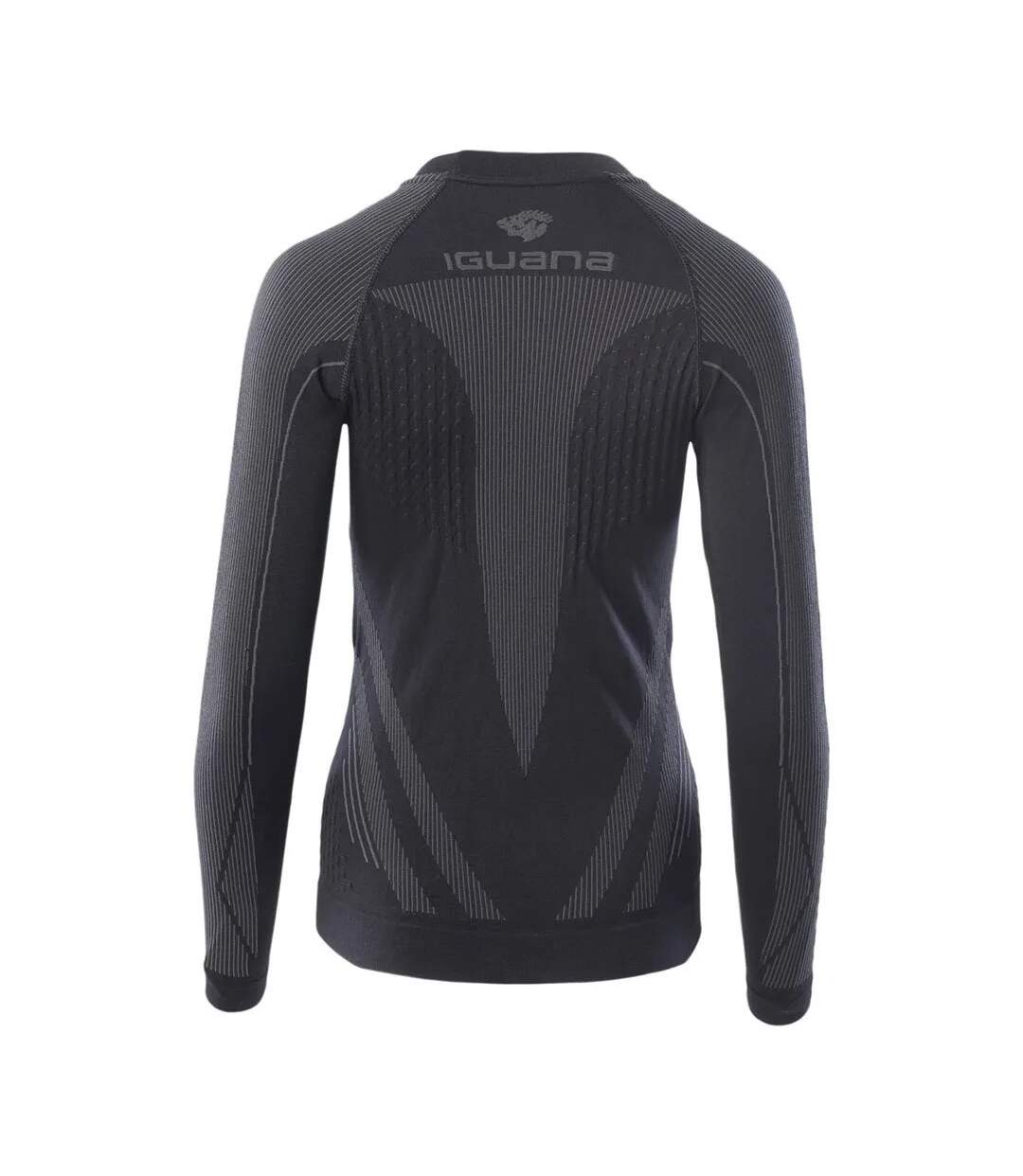 Haut Thermique Gambit Femme Noir Cendre Volcanique Iguana-2