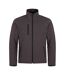 Clique Mens Padded Soft Shell Jacket (Dark Grey) - UTUB105