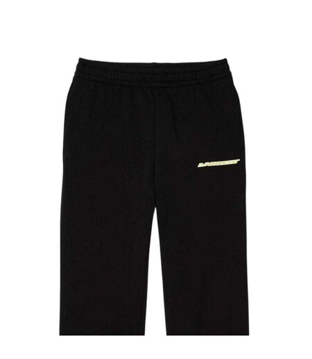 Pantalon Motif/style Logo Femme Noir Lacoste