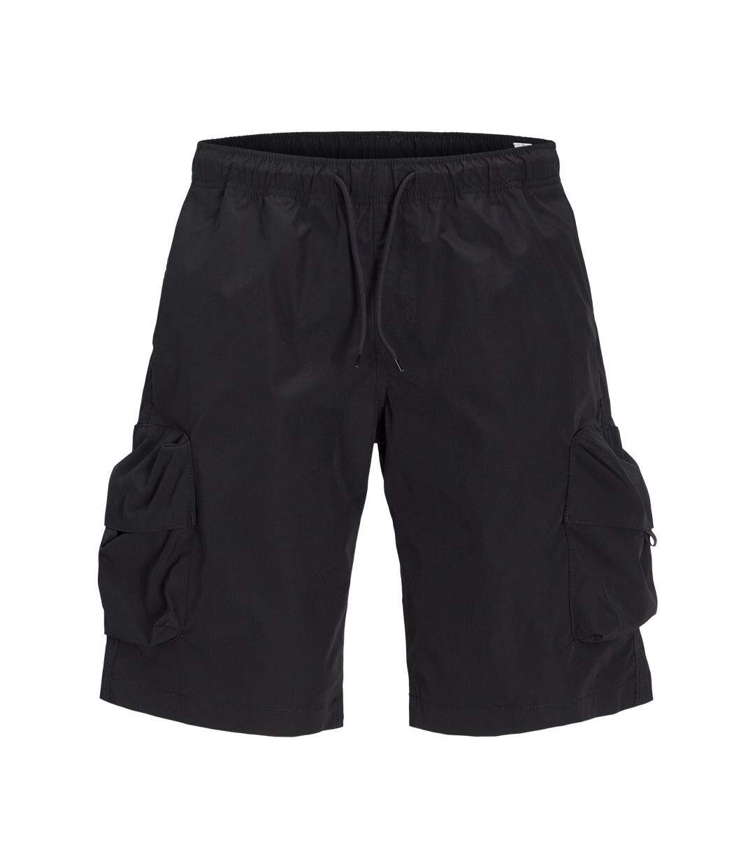 Short cargo noir homme jack & jones tcole - l-1