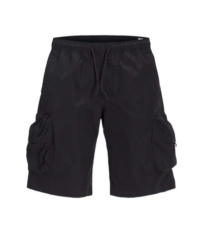Short cargo noir homme jack & jones tcole - l