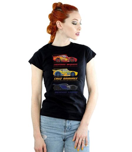 Disney - T-shirt CARS RACER PROFILE - Femme (Noir) - UTBI13890