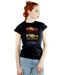 Disney - T-shirt CARS RACER PROFILE - Femme (Noir) - UTBI13890-2