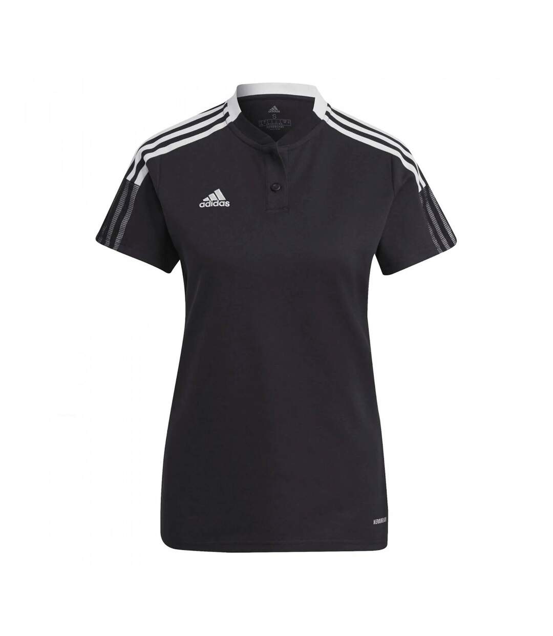 Polo Tiro Femme Noir Adidas-1
