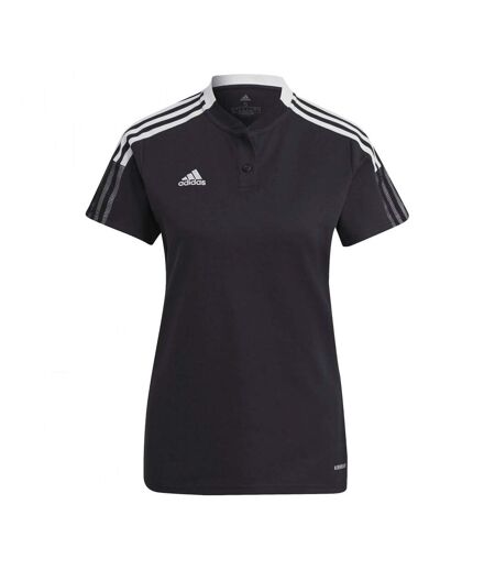 Polo Tiro Femme Noir Adidas