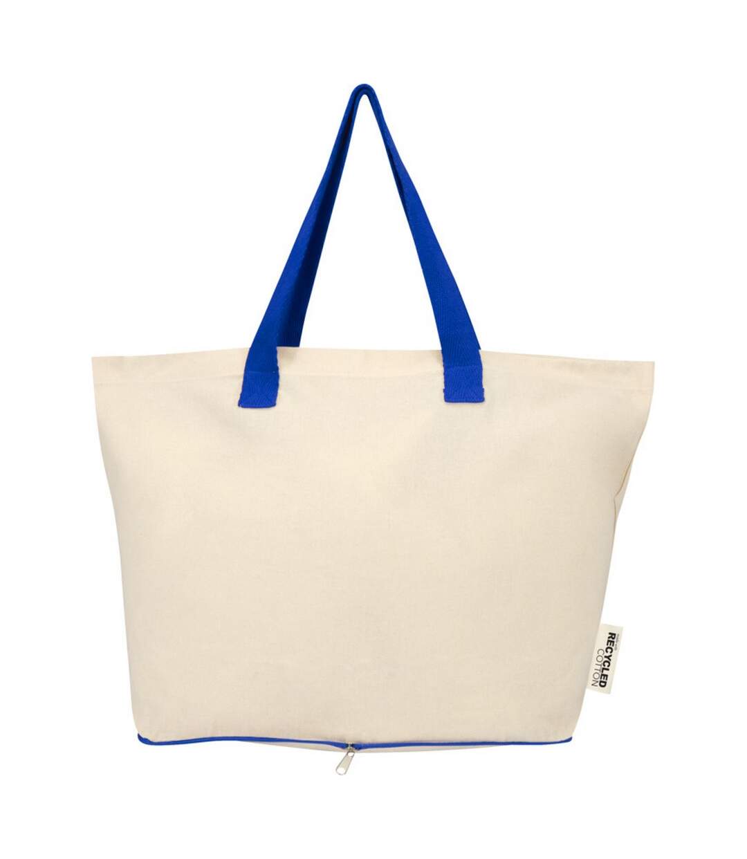 Tote Bag Sierra Taille Unique Naturel Bleu Roi Floso-2