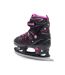 Patins À Roulettes Alignées Femme 38-42 Fr Noir Rose SMJ Sport-4