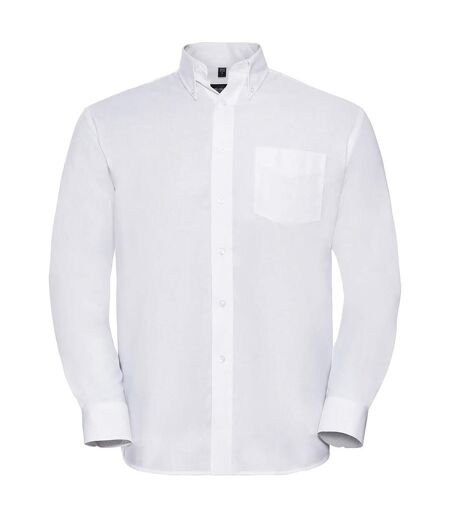 Chemise Manches Longues Homme Blanc Russell