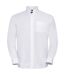 Chemise Manches Longues Homme Blanc Russell-2