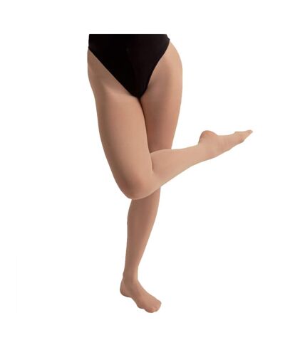 Silky Womens/Ladies Dance Essential Full Foot Tights (1 Pair) (Tan)