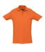 SOLS Mens Spring II Short Sleeve Heavyweight Polo Shirt (Orange)