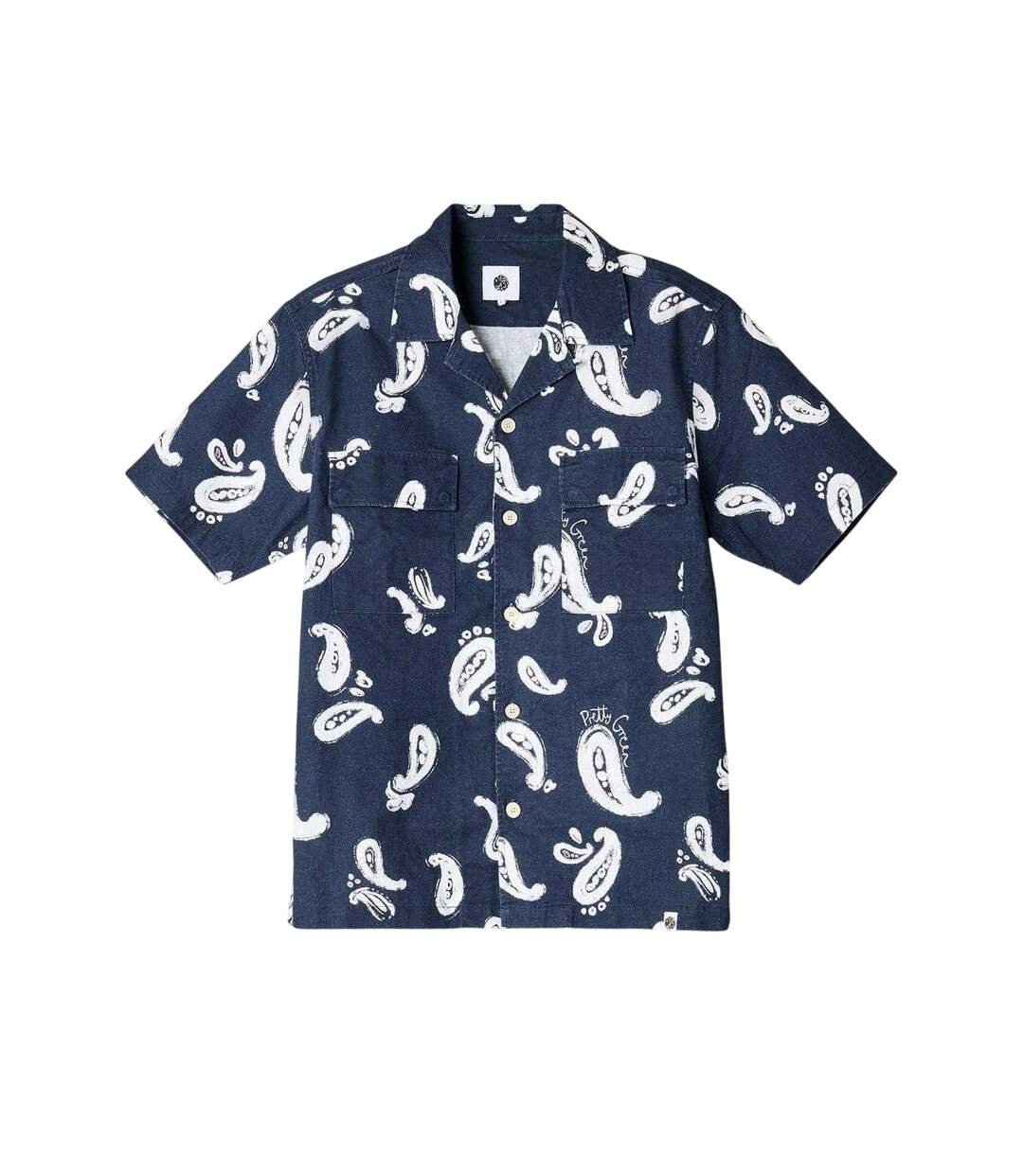 Chemise Motif/style Cachemire Widnes Homme Bleu Marine Pretty Green-2