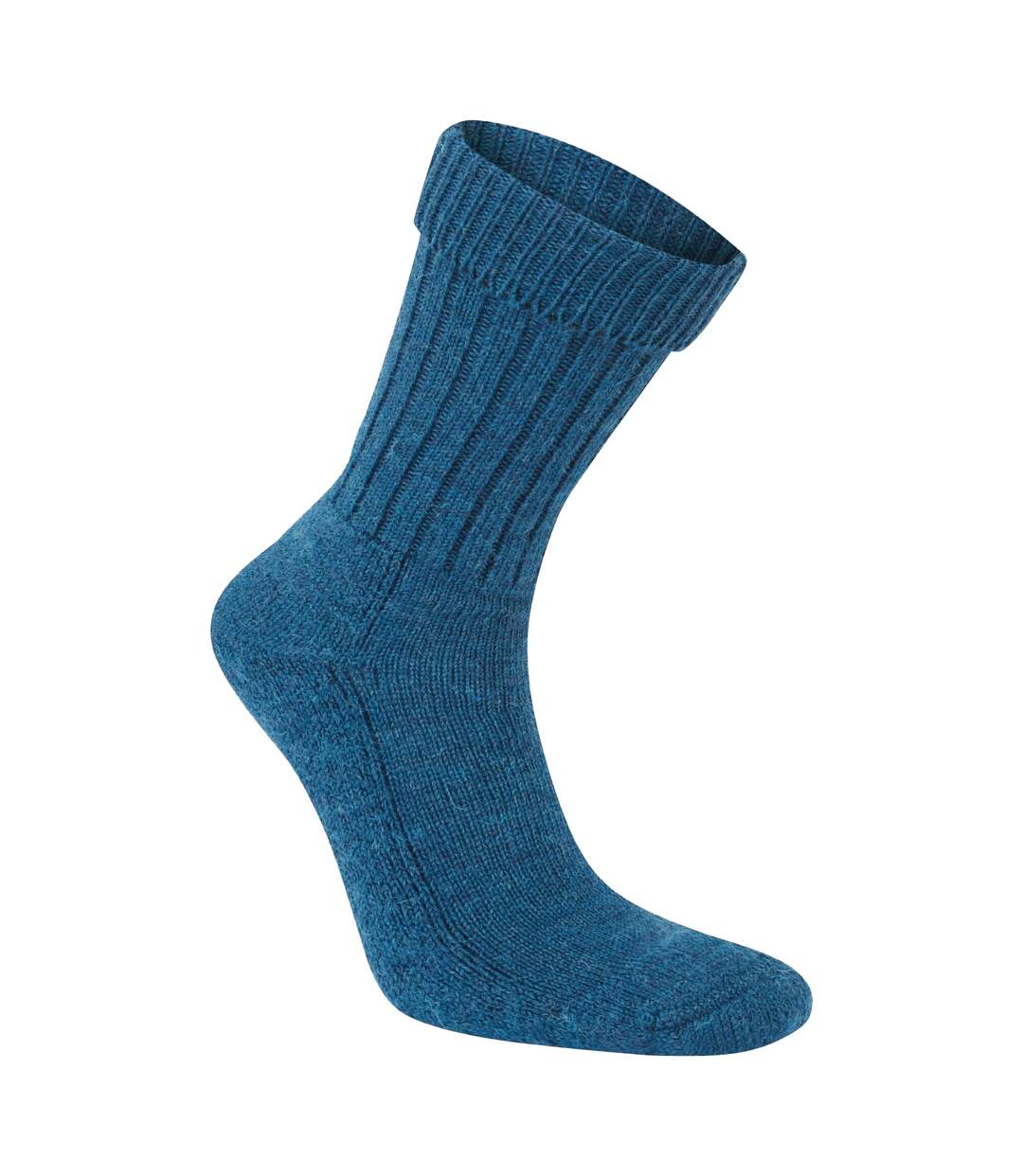 Chaussettes pour bottes hiker adulte bleu mer foncé chiné Craghoppers-1