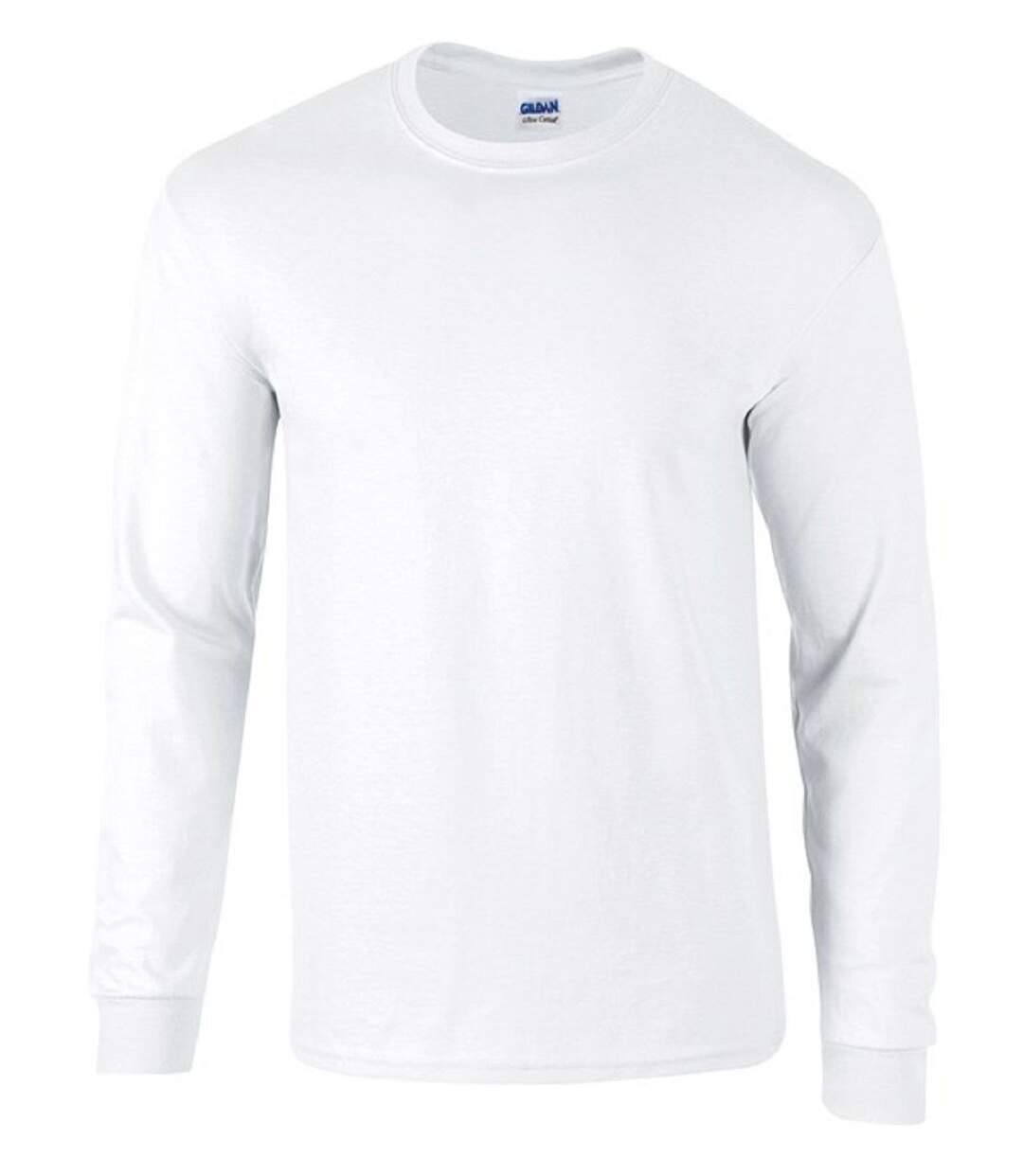 T-shirt manches longues - Homme - 2400 - blanc-1