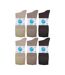 2 Pack Mens Diabetic Bamboo Extra Wide  NON ELASTIC Socks-2