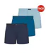 Lot De 3  Caleçons Unis Homme Bleu Lyle & Scott-1