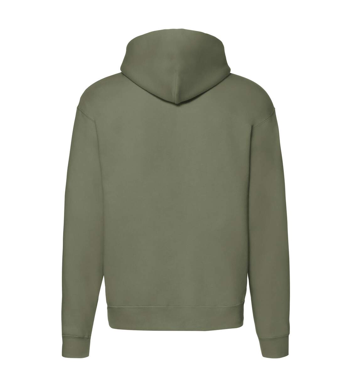 Veste À Capuche Premium Adulte Olive Classique Fruit Of The Loom-2