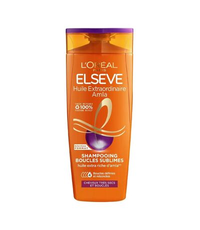 Shampoing boucles définies cheveux très secs et bouclés  l'oreal paris huile extra riche - 300ml