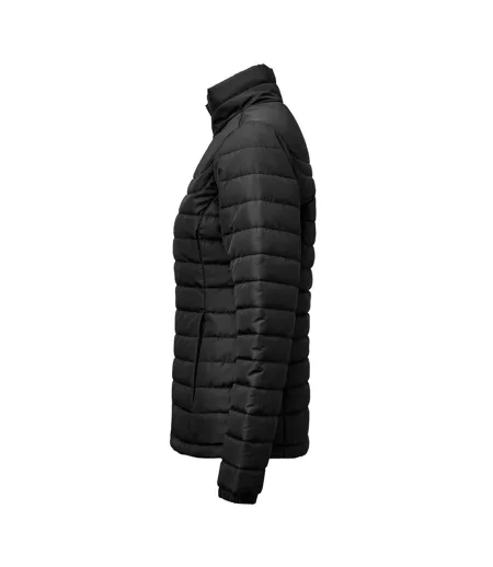 Womens/ladies Arches Padded Jacket Black James Harvest