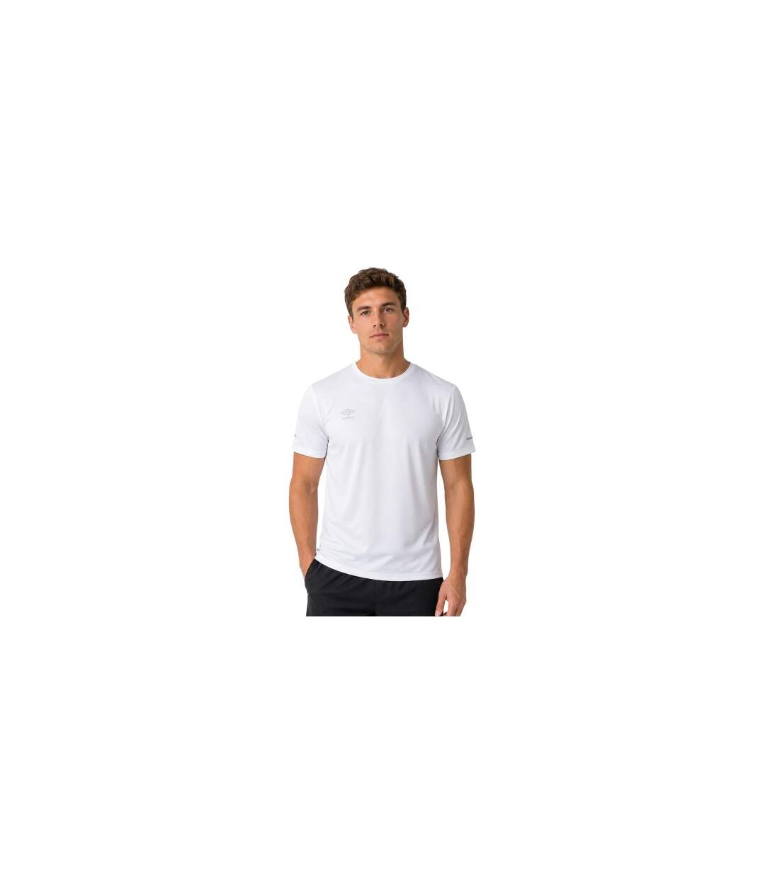 T-shirt Sport Homme Blanc Umbro-1