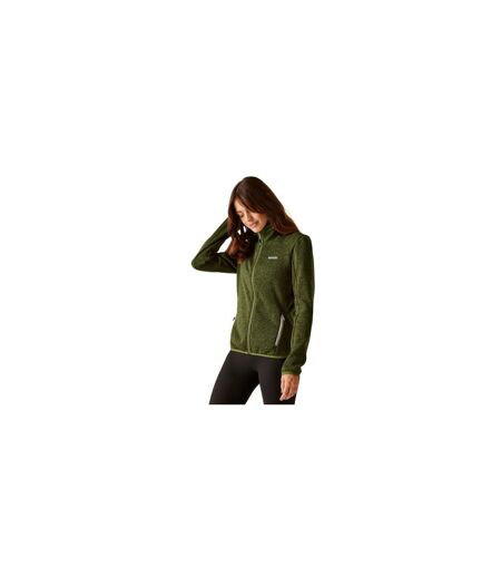Veste Polaire Newhill Femme Vert Néphrite Vanille Clair Regatta