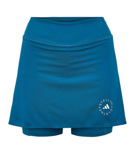 Jupe-short Sport Motif/style À Motifs Stella Mccartney Femme Vert Adidas
