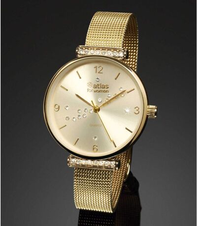 Women's Crystal-Embellished Watch