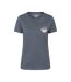 Womens/ladies St Andrews T-shirt Dark Blue Mountain Warehouse-1