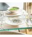 Lot de 6 Assiettes à Pâtes Silvia 28cm Gris-3